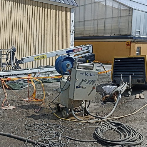 Märkähiekka puhallus joroinen