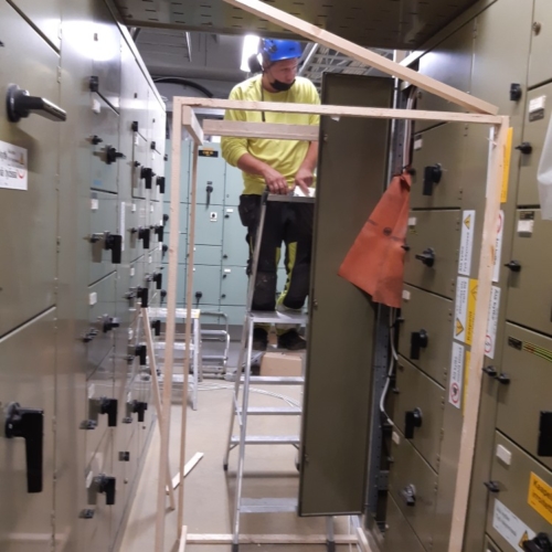 Asbesti osaston teko