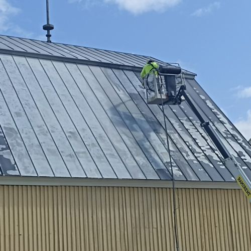 Peltikaton märkähiekkapuhallus Joroinen